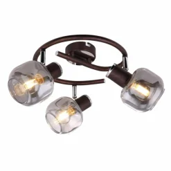 Spot Globo KABU Cuivre, 3 lumières