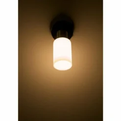 Spot mural Reality Acier inoxydable, Blanc, 1 lumière
