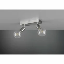 Spot Reality Vannes Nickel mat, 2 lumières