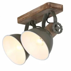 Spot Steinhauer GEARWOOD Vert, 2 lumières