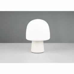 Style champignon Steen Lampe à poser Luminaires Trio Gris, 1 lumière
