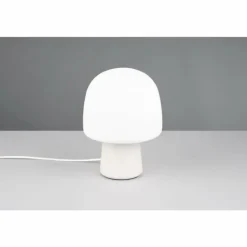 Style champignon Steen Lampe à poser Luminaires Trio Gris, 1 lumière
