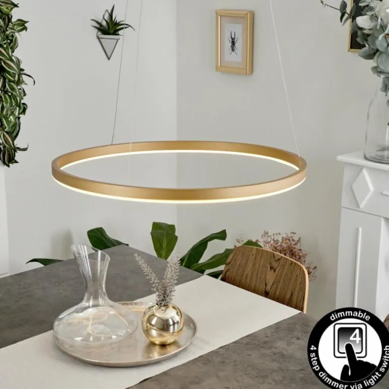 Suspension Barril LED Laiton, 1 lumière