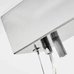 Suspension Cerrillos Chrome, 25 lumières