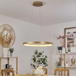 Suspension Charata LED Laiton, 1 lumière