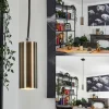Suspension Javel Noir, 1 lumière