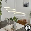 Suspension Kermoguen LED Blanc, 1 lumière