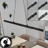 Suspension Kopila LED Noir, 1 lumière
