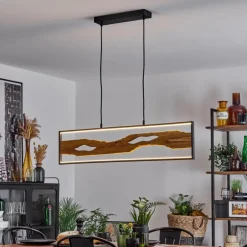 Suspension Nevogilde LED Noir, 1 lumière