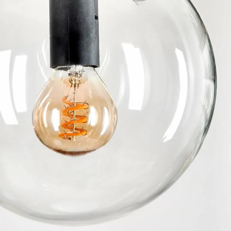 Suspension - Verre Gastor Clair, 3 lumières