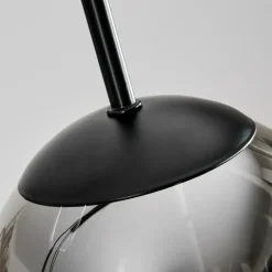 Suspension - Verre Gastor Fumé, 4 lumières