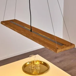 Suspension Adak LED Gris, 1 lumière