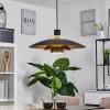 Suspension Boeven Noir, Blanc, 1 lumière