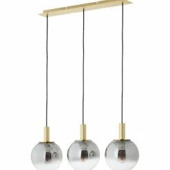 Suspension Brilliant Gould Or, 3 lumières