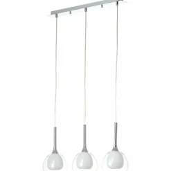 Suspension Brilliant Hadan Chrome, 3 lumières