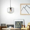 Suspension Brilliant Kleon Noir, 1 lumière