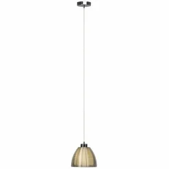 Suspension Brilliant Relax Chrome, 1 lumière