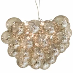 Suspension By Rydens Gross Ambre, 8 lumières
