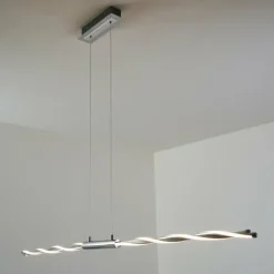 Suspension CARMACKS LED Chrome, 4 lumières