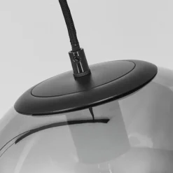 Suspension Cercado Noir, 3 lumières