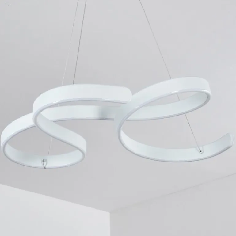 Suspension Chippewa LED Blanc, 1 lumière