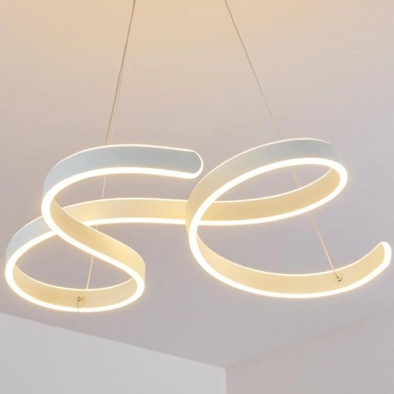 Suspension Chippewa LED Blanc, 1 lumière