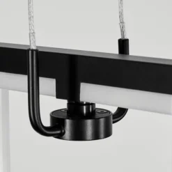 Suspension Chlak LED Noir, 2 lumières, Télécommandes