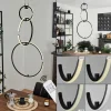 Suspension Chlak LED Noir, 3 lumières, Télécommandes