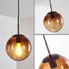 Suspension Degevos Brun, 1 lumière