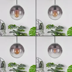 Suspension Degevos Chrome, 1 lumière