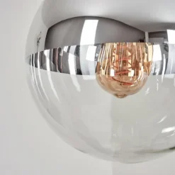 Suspension Degevos Nickel mat, 3 lumières