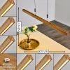 Suspension Deshka LED Argenté, 1 lumière