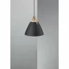 Suspension Design For The People by Nordlux STRAP36 Noir, 1 lumière