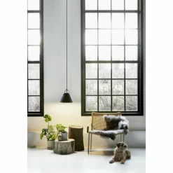 Suspension Design For The People by Nordlux STRAP36 Noir, 1 lumière