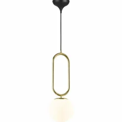 Suspension Design For The People by Nordlux SHAPES Laiton, 1 lumière