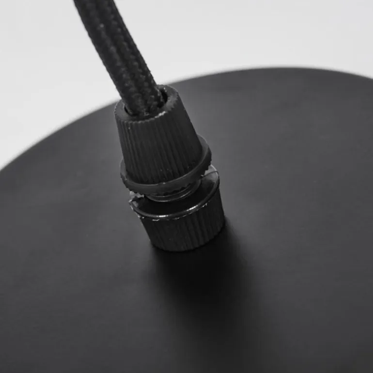 Suspension Dyce Noir, 1 lumière