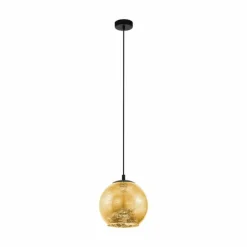 Suspension EGLO ALBARACCIN Noir, 1 lumière