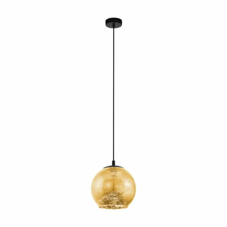 Suspension EGLO ALBARACCIN Noir, 1 lumière