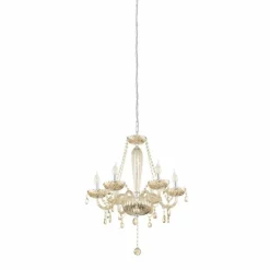 Suspension Eglo BASILANO Chrome, 6 lumières