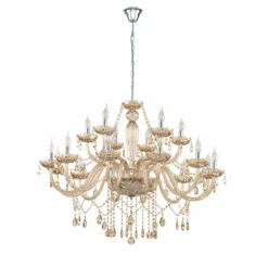 Suspension Eglo BASILANO Chrome, 18 lumières