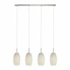 Suspension Eglo BATISTA Nickel mat, 4 lumières