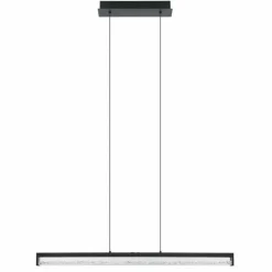 Suspension Eglo CARDITO LED Noir, 6 lumières