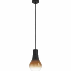 Suspension Eglo CHASELY Noir, 1 lumière