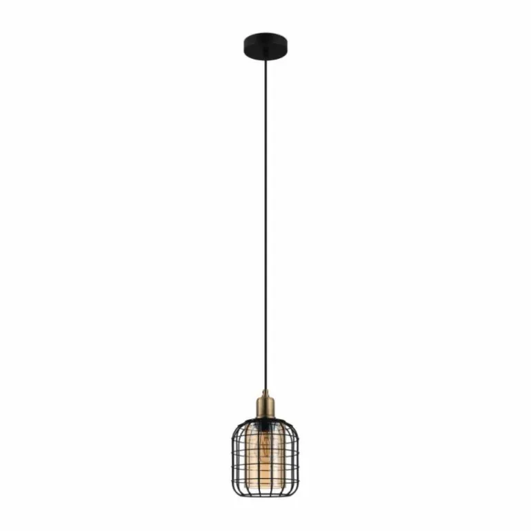 Suspension Eglo CHISLE Bruni, Noir, 1 lumière
