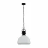 Suspension Eglo COMBWICH 1 Noir, 1 lumière