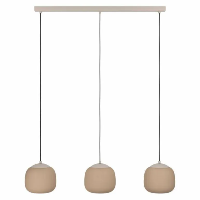 Suspension Eglo COMINIO Taupe, 3 lumières