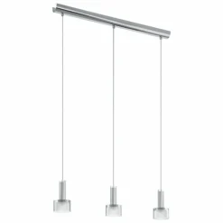 Suspension Eglo FABIANA 1 LED Chrome, 3 lumières