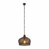 Suspension Eglo JADIDA Brun foncé, Cuivre, 1 lumière