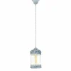 Suspension Eglo LANGHAM Bleu, Gris, 1 lumière