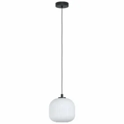 Suspension Eglo MANTUNALLE Noir, 1 lumière